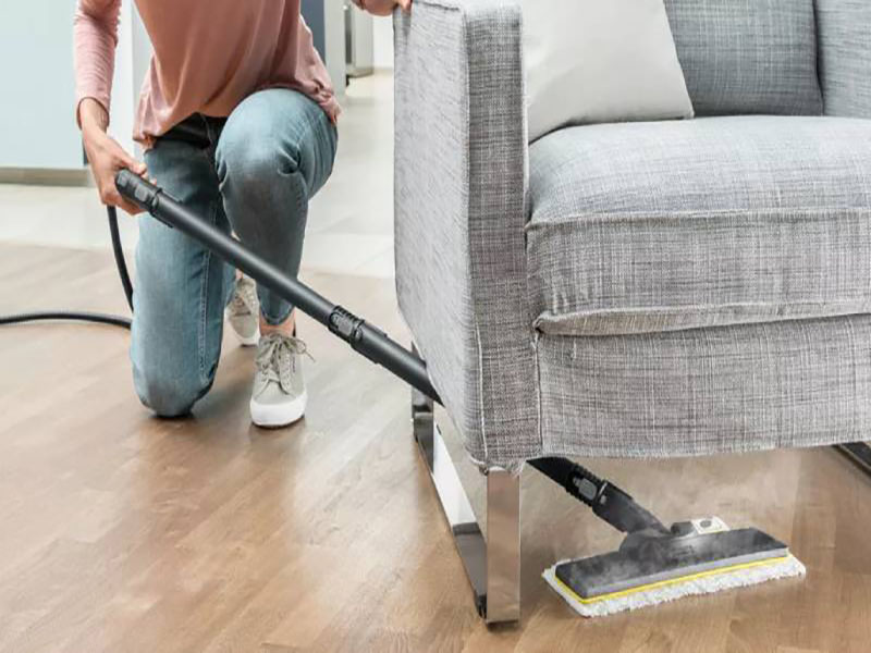 شستشوی پارکت و لمینت با بخارشوی