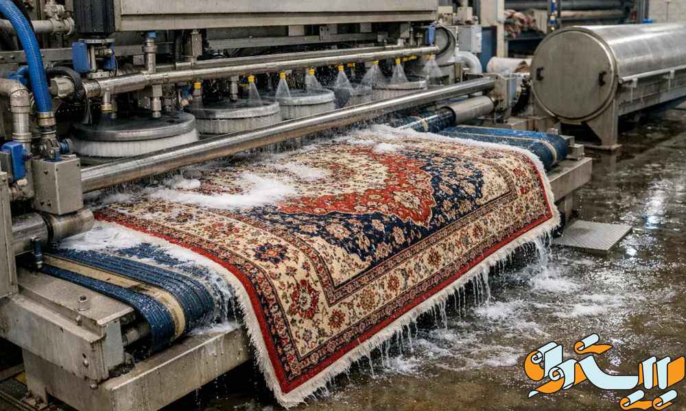 نکات لازم برای سپردن فرش به قالیشویی